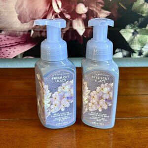 NEW 2-Pc FRESH CUT LILACS Foaming Hand Soap Bath & Body Works